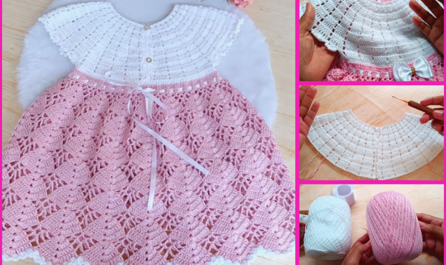 🧶 Crochet Dress “Elisa” – DIY Guide (Custom Size)
