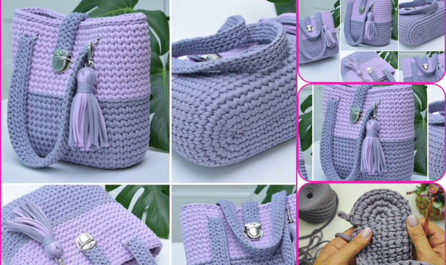 🧶 Easy Crochet Pattern: Beautiful Deni Bag Tutorial