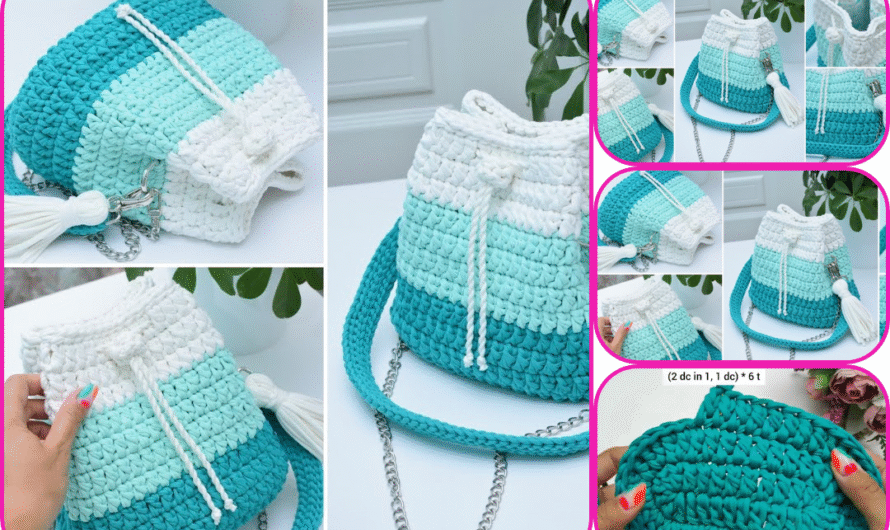 🧶 How to Make a Simple & Beautiful Crocheted Torba Handbag (Beginner-Friendly)