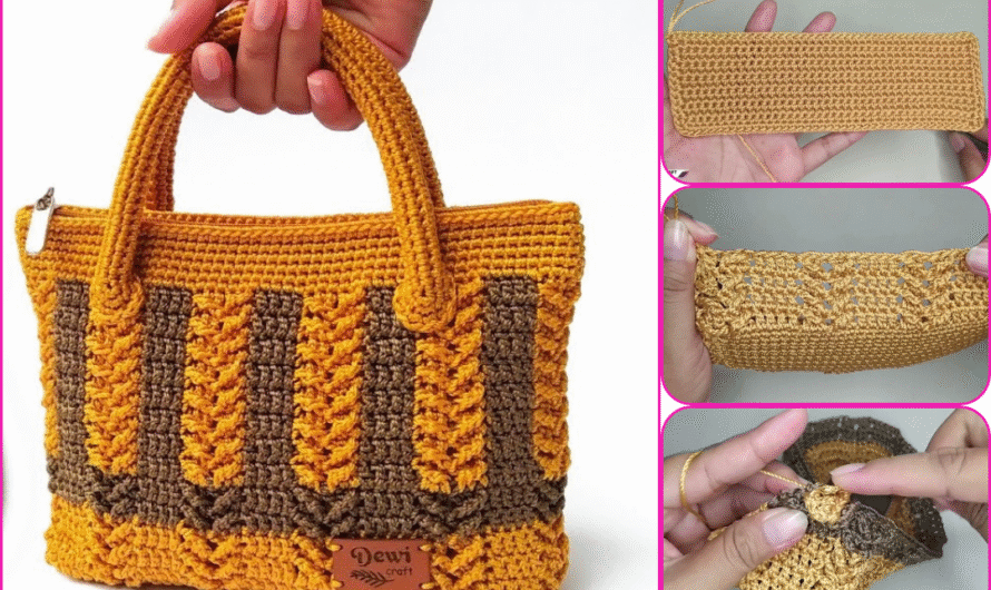 🧶 How to Make Stylish and Modern Crochet Bags – Easy for Beginners
