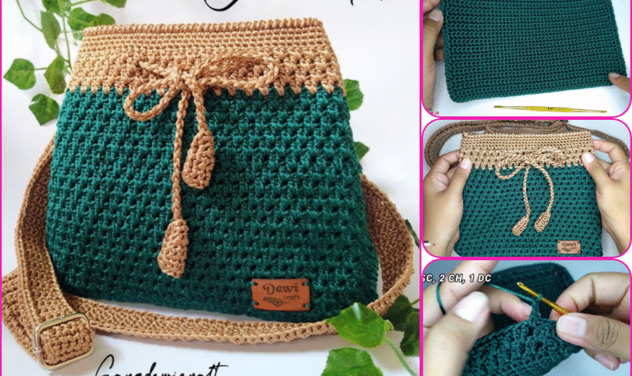 🧵 How to Make a NEW MODERN KNITTING BAG (Beginner Friendly)