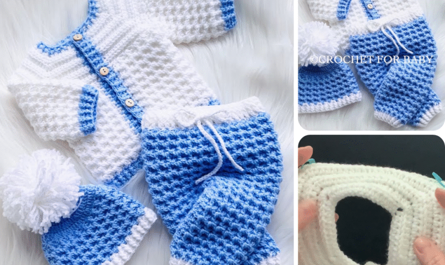Adorable Leo Snowdrop Baby Cardigan