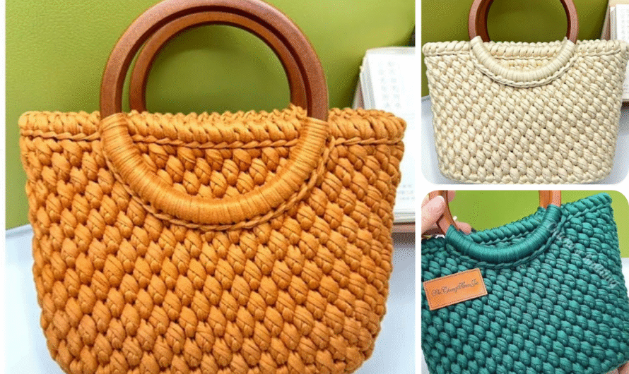 💥 Super Easy Crochet Tote Bag – Step-by-Step Guide