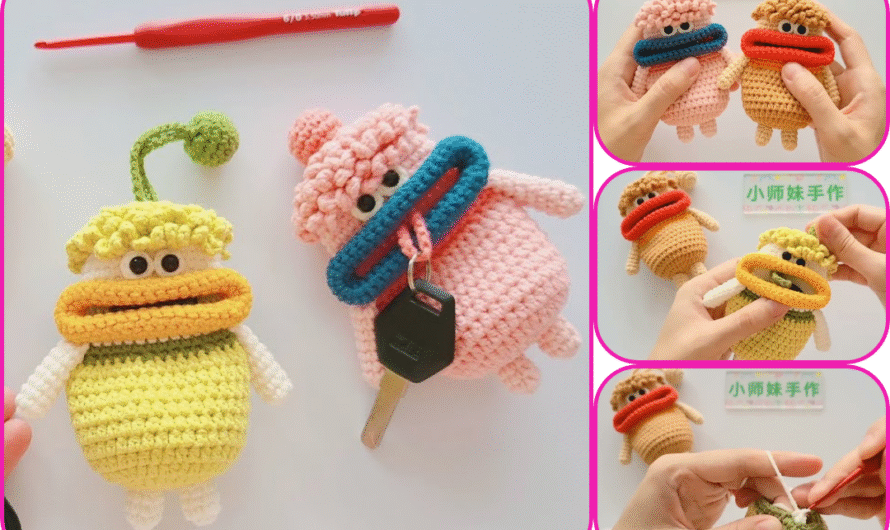 🎒 How to Make a Big Mouth Monster Key Bag