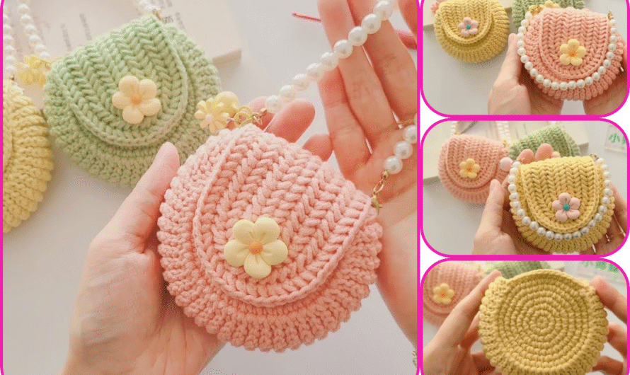 🌸 How to Make a Cute Little Bag (Drawstring Pouch Style)