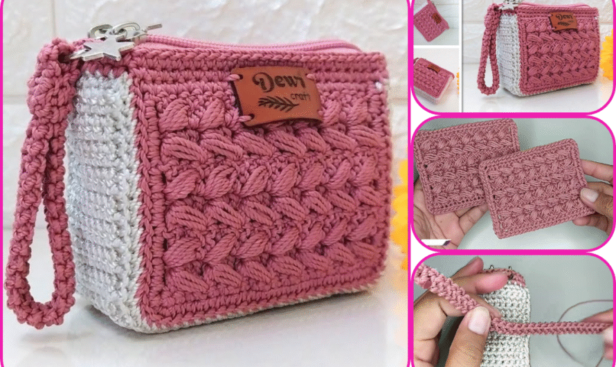 How to Make Easy & Quick Mini Crochet Wallets