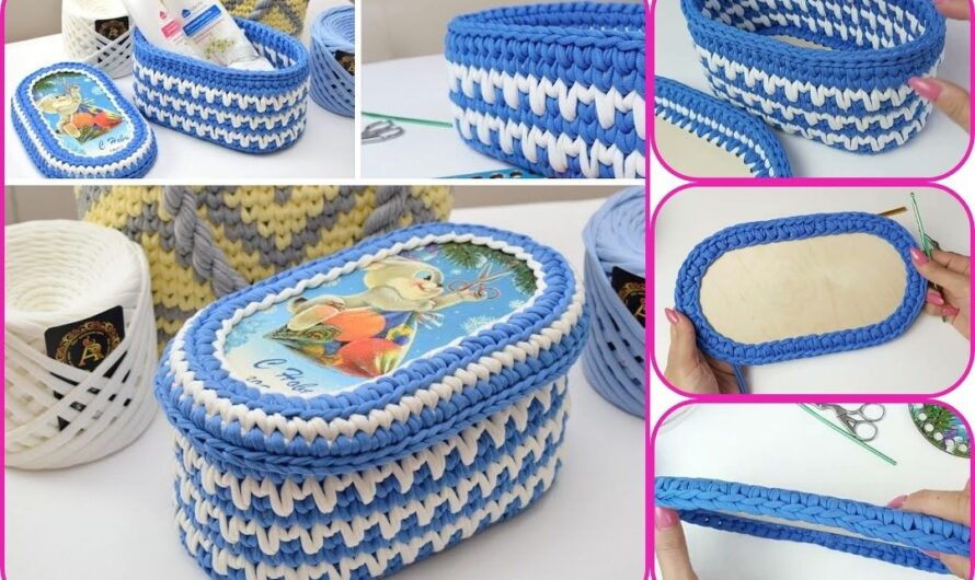 How to Make an Oval Crochet Box (Master Class Style)