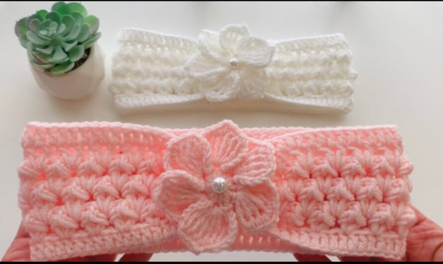 How to Make Easy crochet headband CROCHET PATTERN
