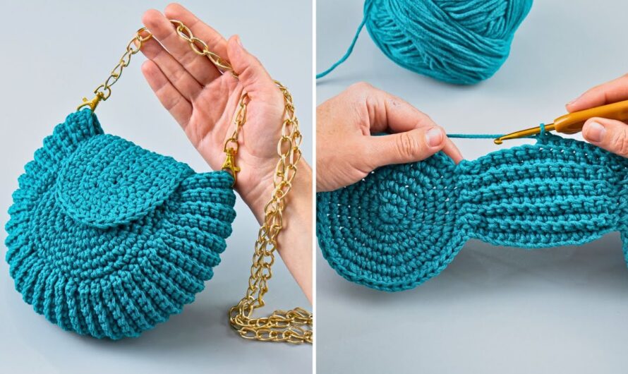 How to Make an Easy Crochet Shoulder Bag for Beginners