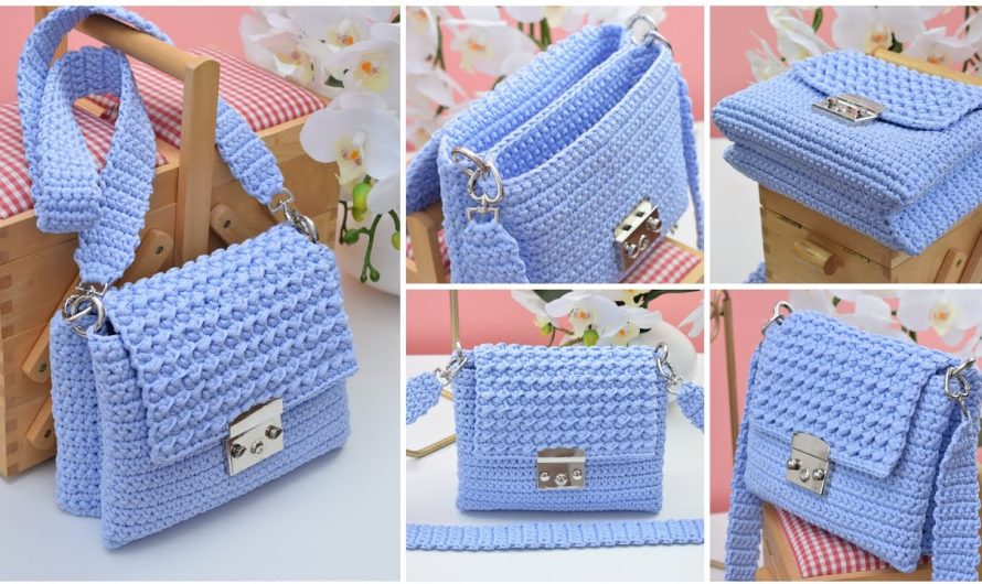 🧵 How to Make an Elegant Crossbody Bag: Modern Crochet Handbag