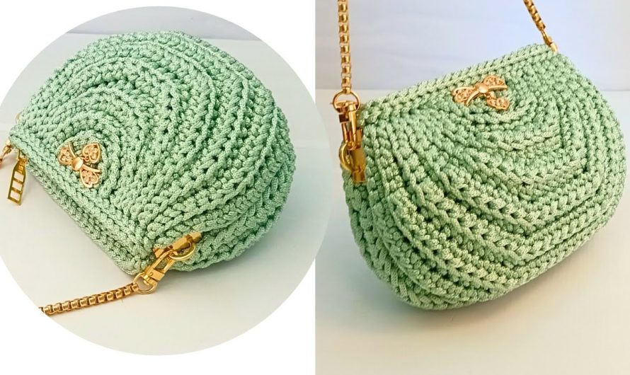 🧶 How to Make a Small Crochet Bag with a New and Elegant Design | Step-by-Step for Beginners