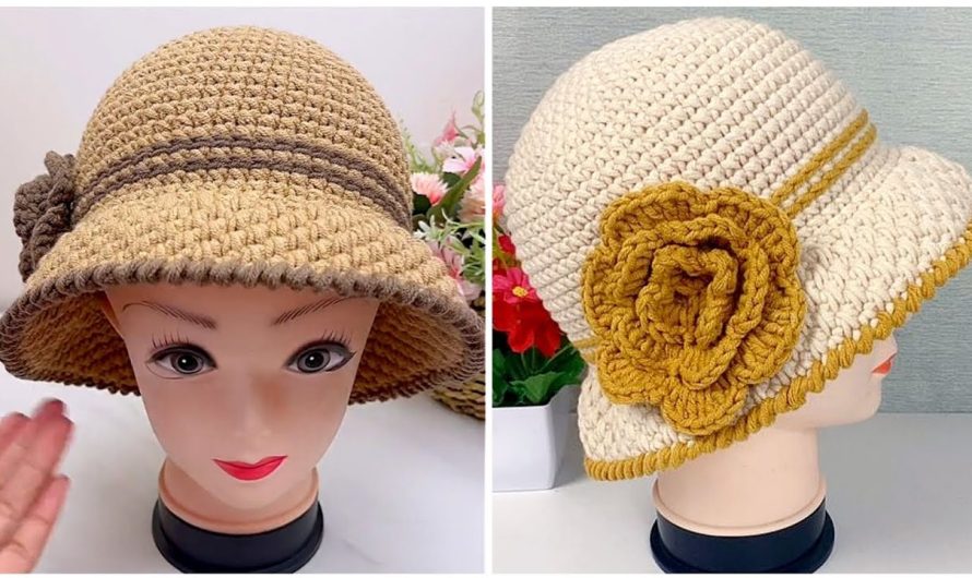 🧶 How to Make an Easy Crochet Hat (Beginner-Friendly Pattern)