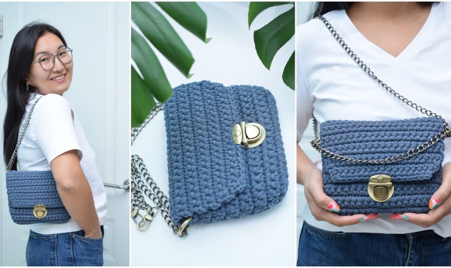 🧶 How to Crochet a Crossbody Bag in 2 Hours