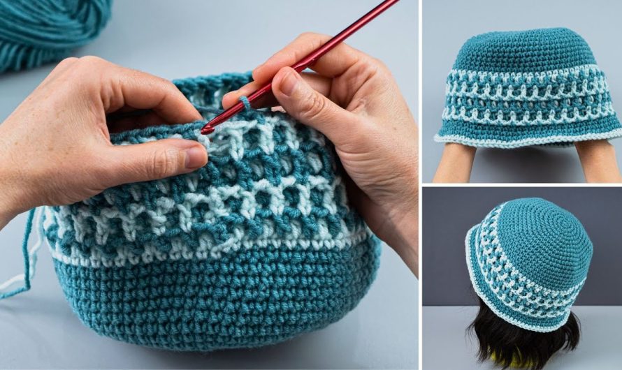 🧶 How to Crochet an Amazing Bucket Hat (Quick & Easy!)