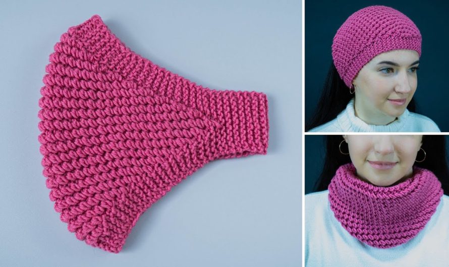 🧶 How to Make a Knitted Bandana (Headband) — Easy and Simple