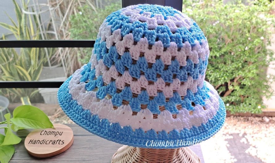 🧶 Easy Crochet Sun Hat Tutorial