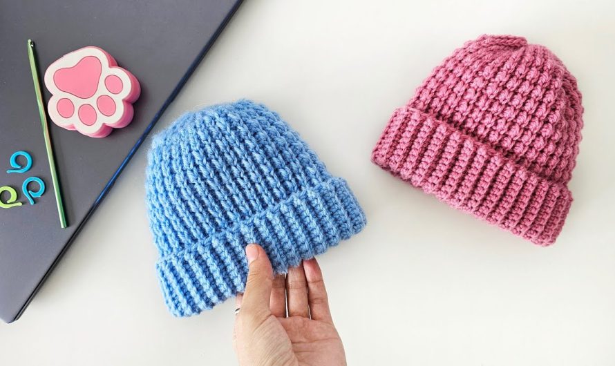 🧶 How to Crochet a Children’s Hat (Adjustable for Any Size)