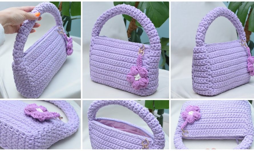 🌸 How to Make a Simple Bag Look Chic & Modern — Crochet It Yourself
