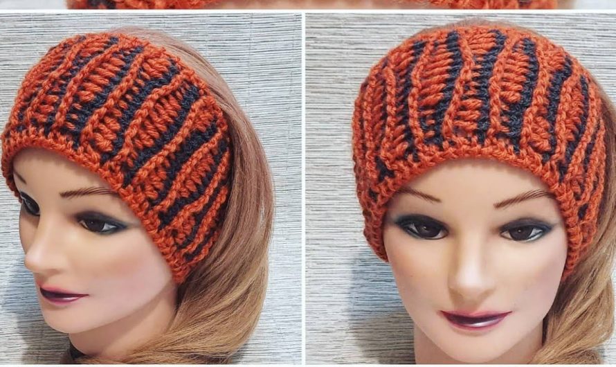 Tunisian Crochet Headband – Year of the Tiger