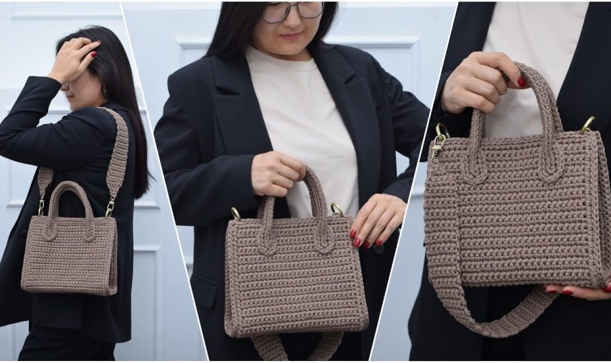 🧶 How to Make an Amazing Crochet Shoulder Bag (Free Pattern & Guide)