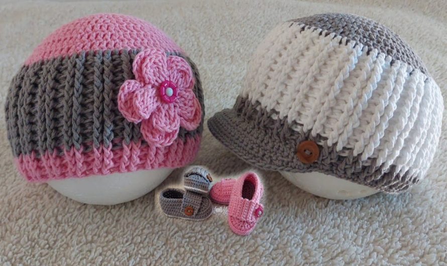 🧢 Crochet Hat with Visor — Step-by-Step Guide