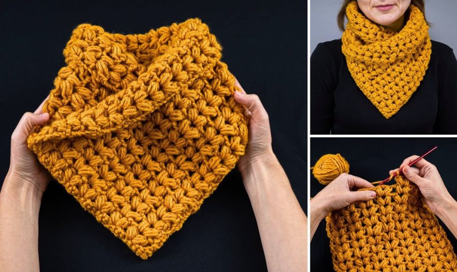 🧶 How to Crochet a Snood Quickly and Easily!