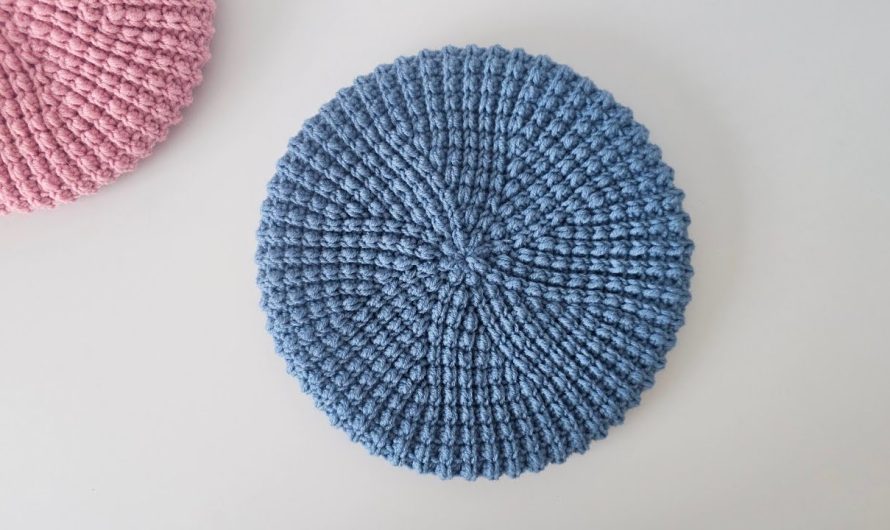 How to Make a Crochet “Pixel” Beret (Beginner-Friendly)