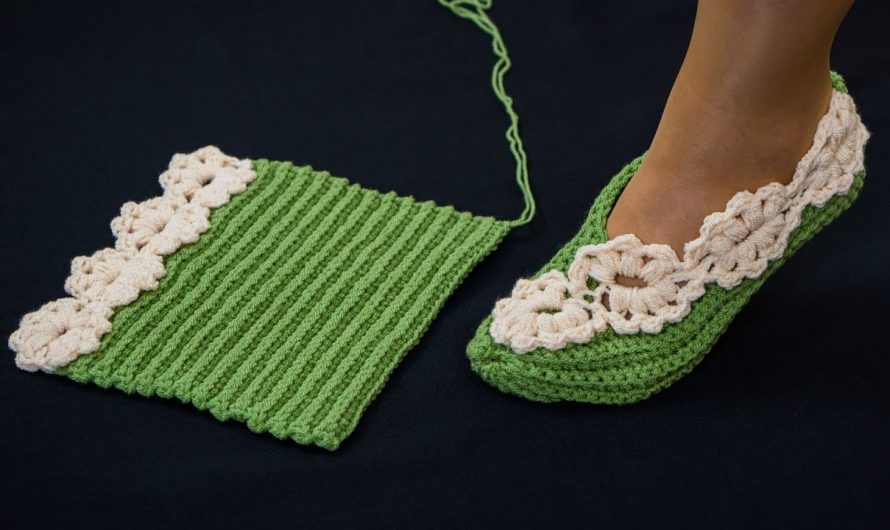 How to Make Simple Crochet Slippers for Beginners