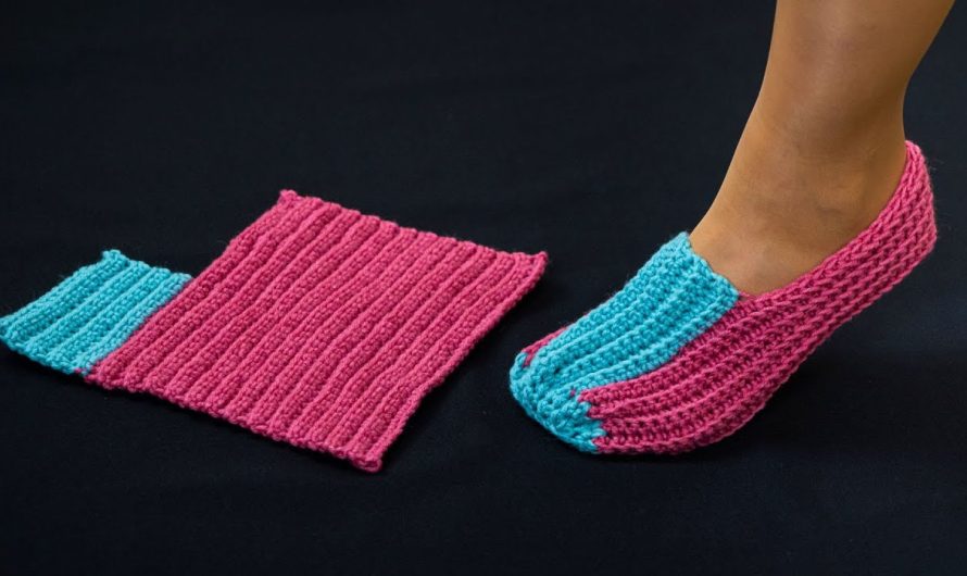 How to Make Crochet Simple Slippers Tutorial for Beginners!