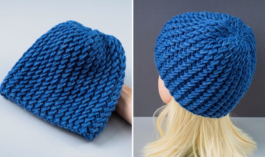 How to Make A knitted hat quickly and simply – even a beginner can handle it!