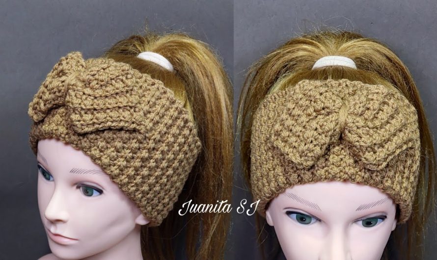 🧵 How to Crochet a Headband / Turban Headband (Step-by-Step Guide)