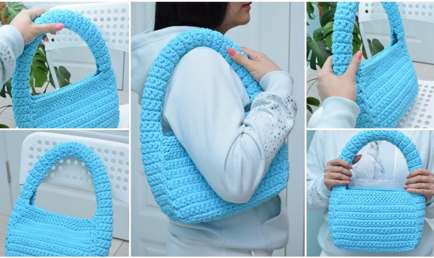 🧶 How to Make a Crocheted Life Ring Bag in 3 Hours