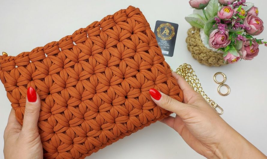 🌸 How to Make a Floral Pattern Crocheted Handbag – A New Experience in Crocheting