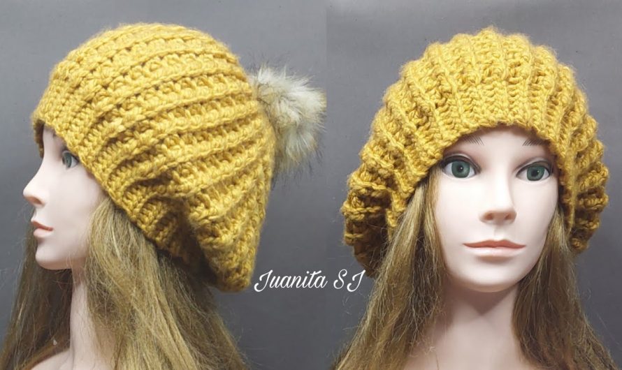 🧶 How to Crochet a Beret Step by Step