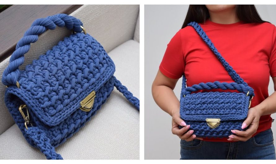 “How to Crochet a Cozy Autumn Handbag | Step-by-Step Tutorial for Beginners”