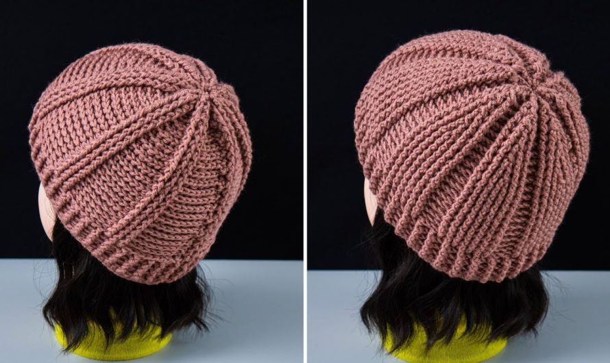 🧢 Reversible Crochet Hat for Beginners