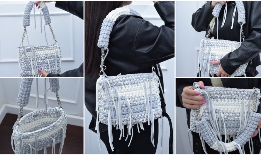 🧶 Simple Chunky Crochet Bag Tutorial (Beginner-Friendly)