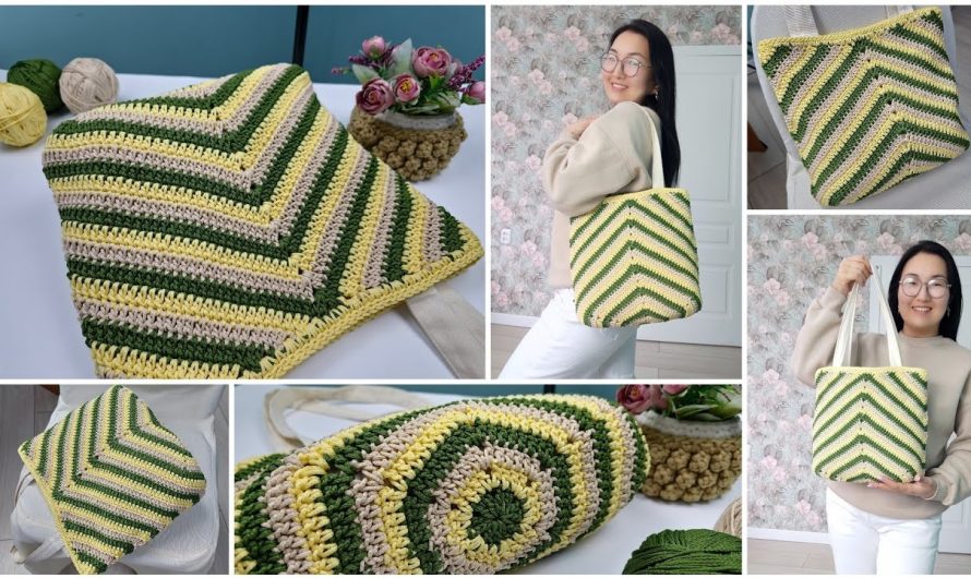 How to Make a Very Beautiful Pattern for a Shopper Bag