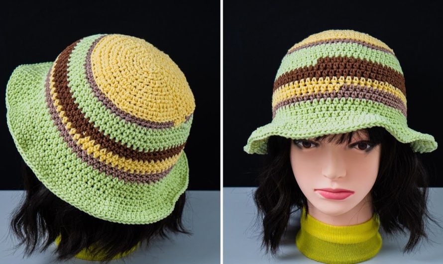 How to Make a Quick and Easy Crochet Bucket Hat (Beginner Tutorial)