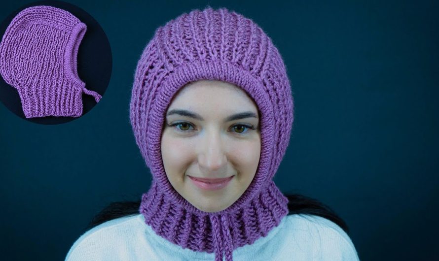 How to Make a Simple Knitted Hood (Balaclava Hat)