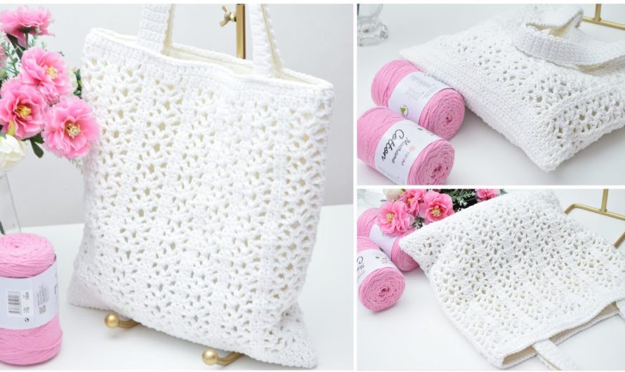 How to Make a Beautiful Lace Crochet Bag – Easy Summer Project for Beginners