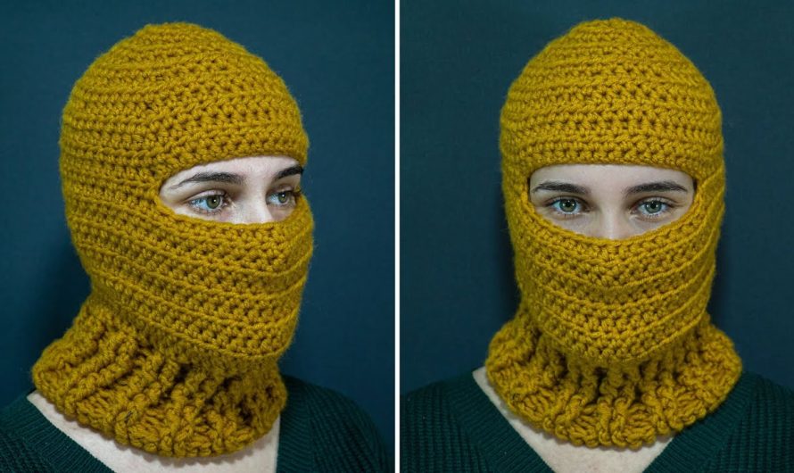 How to Make a Fashionable Crochet Balaclava Hat