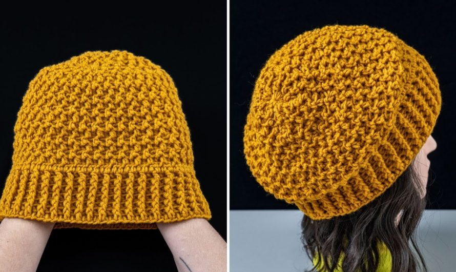 How to Make a Very Easy Crochet Hat (with an Interesting Stitch Pattern)