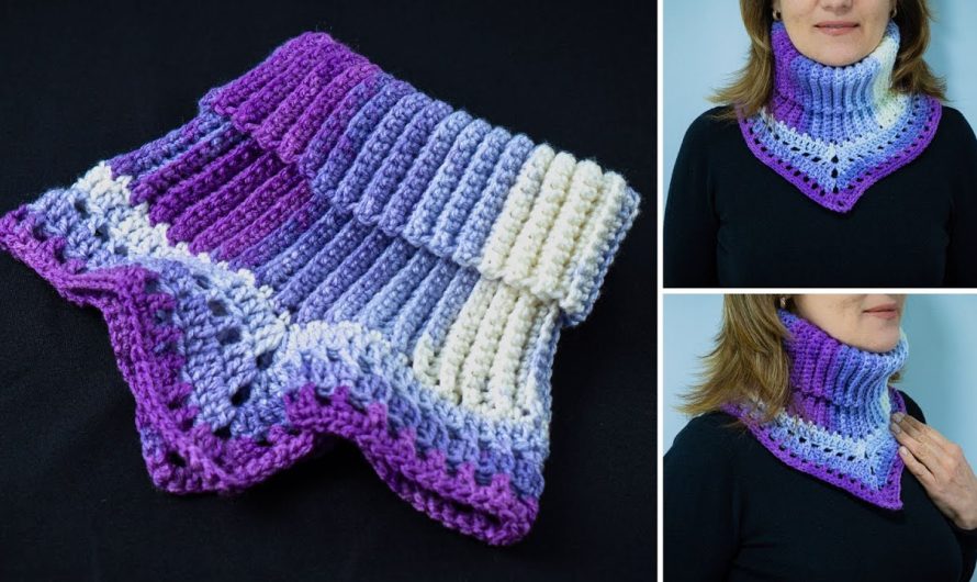 How to Make the Simplest Crochet Snood Quickly and Easily