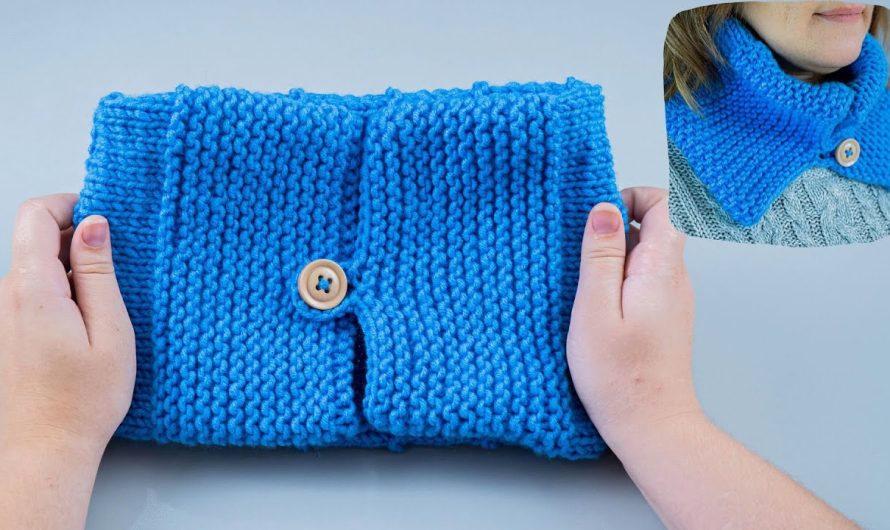 How to Make a Knitted Scarf-Snood: Warm, Beautiful, and Beginner-Friendly