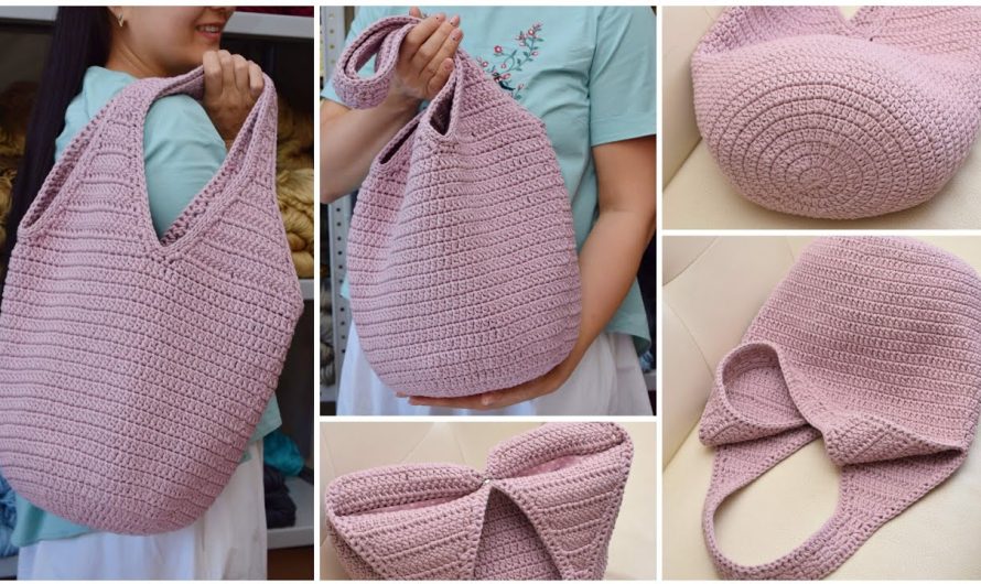 How to Make a Beautiful and Roomy Shopper Bag Made from Cord