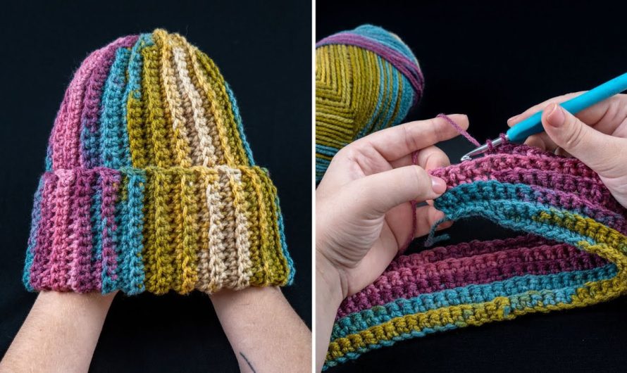 How to Make a Very Simple Crochet Hat (Beginner Friendly)