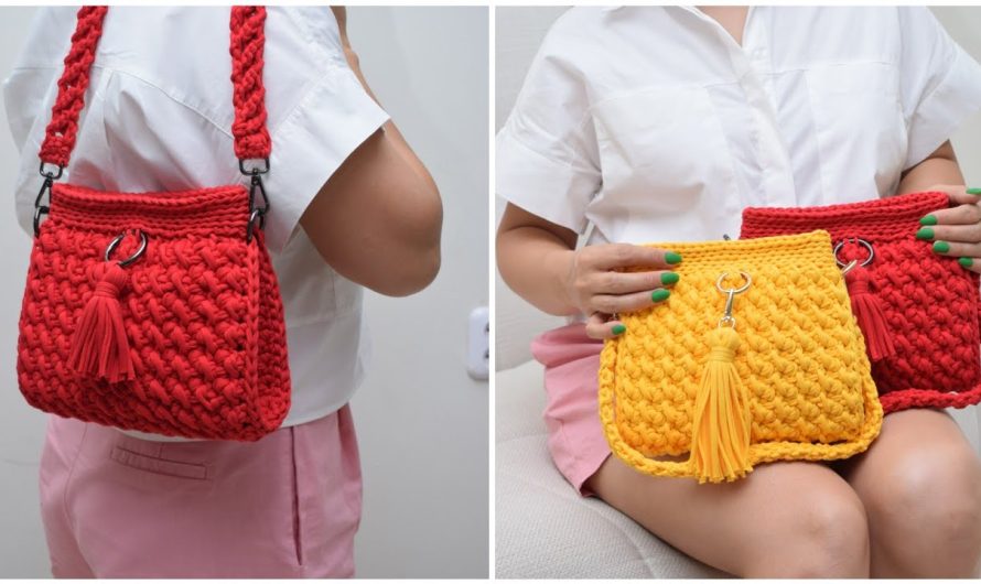 Lesson: How to Make a Beautiful Crocheted Handbag in 2 Hours