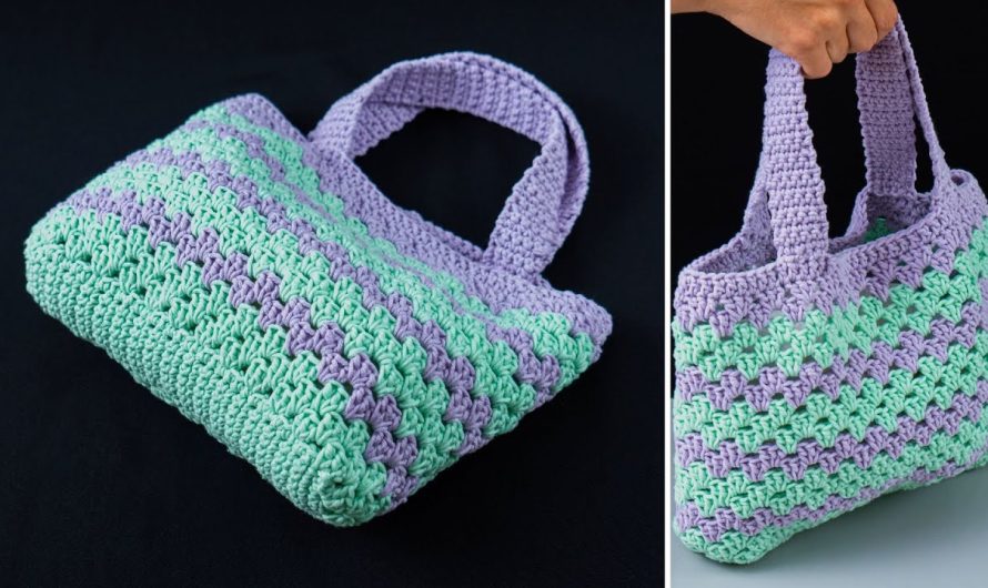 How to Make an Easy Crochet Tote Bag