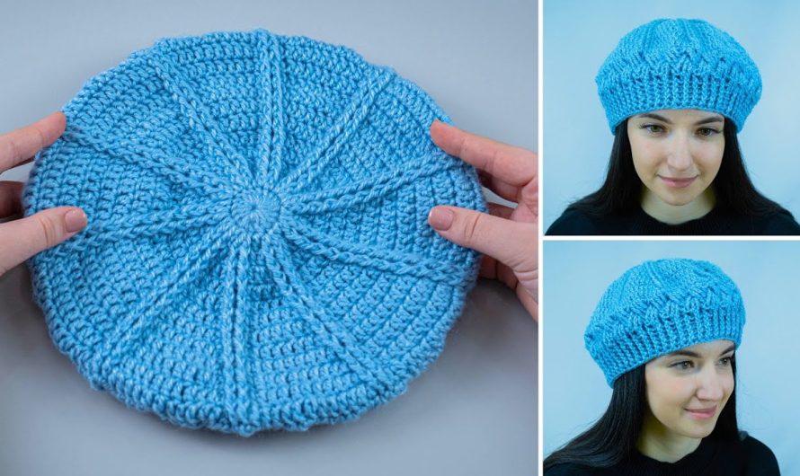 How to Make a Spring Crochet Beret with a Chic Pattern – Easily!